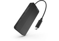 Lenovo USB‑C Dual Display Travel Dock – Dual 4K Output, 100W PD, 7 Ports, Compact Sustainable Design, Eclipse Black