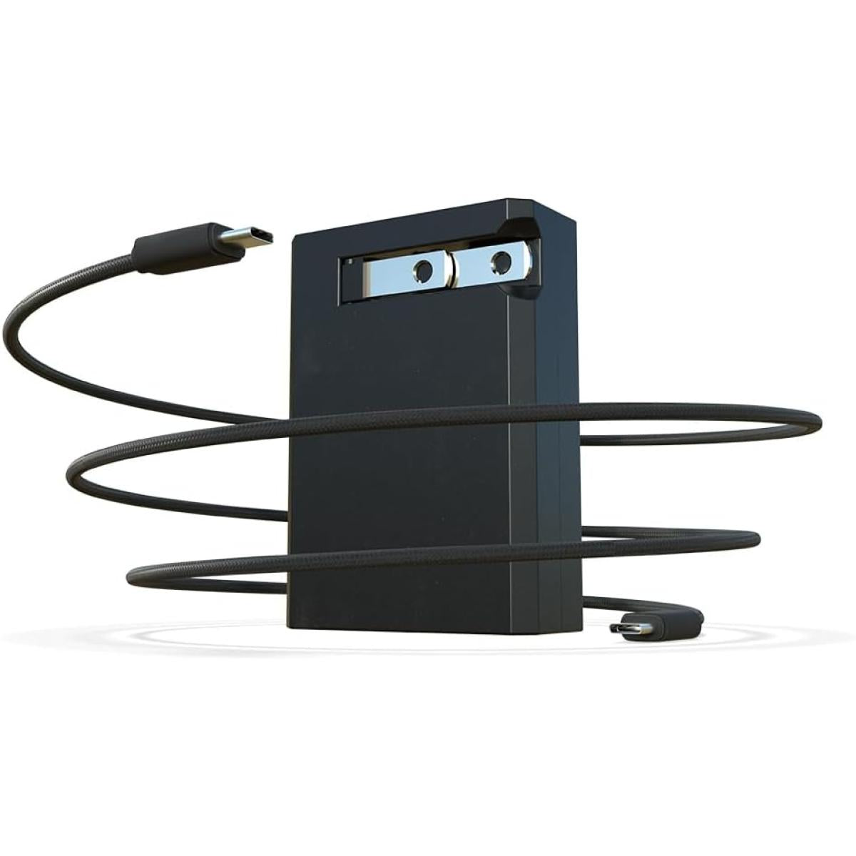 Eggtronic Sirius 65W Universal USB-C Laptop Charger with 1.8m USB-C to USB-C Cable USA Outlet Plug - Black