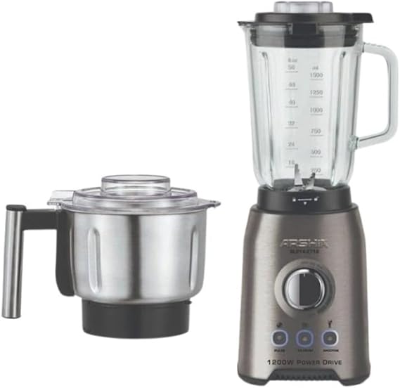 Arshia 2 in 1 Blender with Grinder