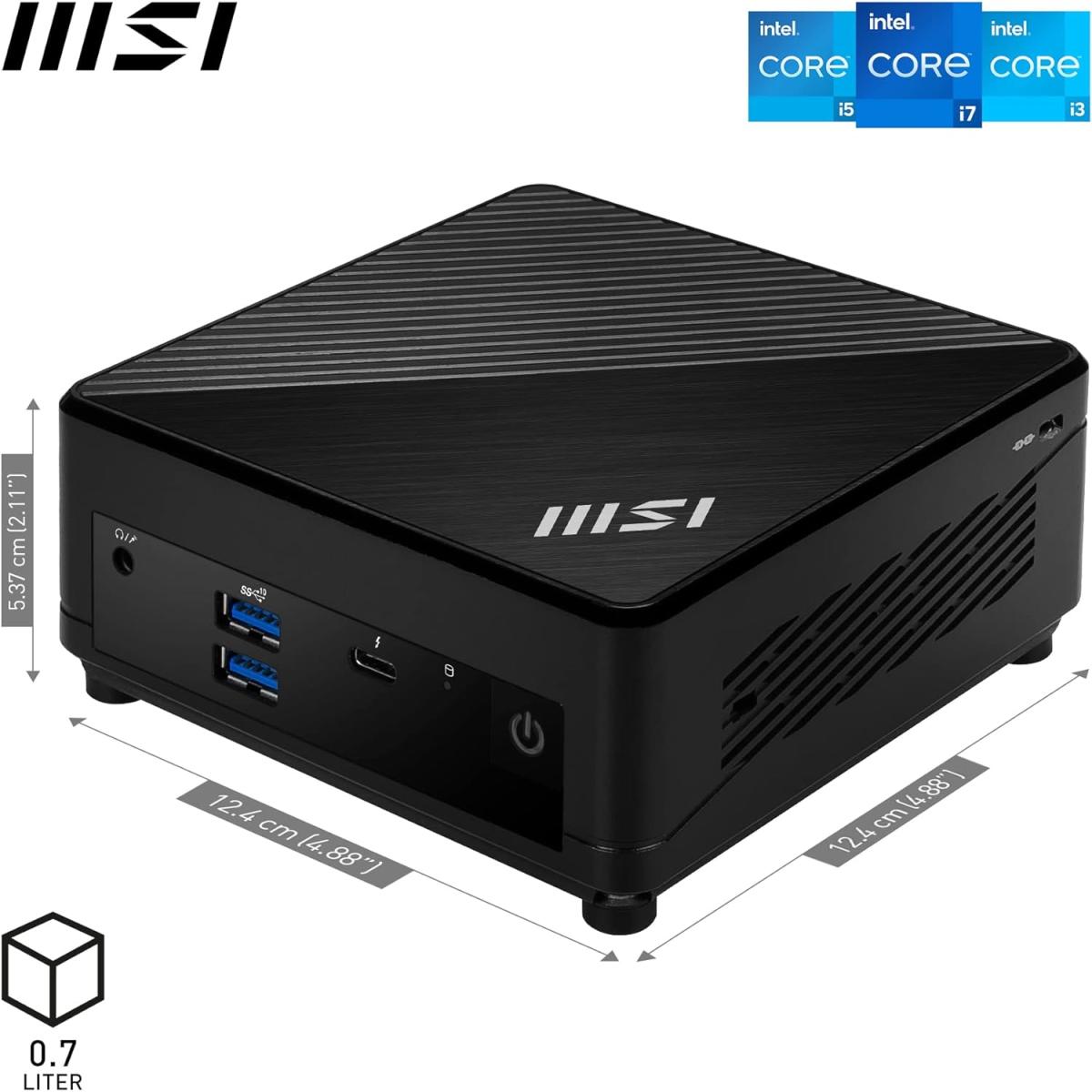 MSI NVMe SATA PCIe laptop for portable computing