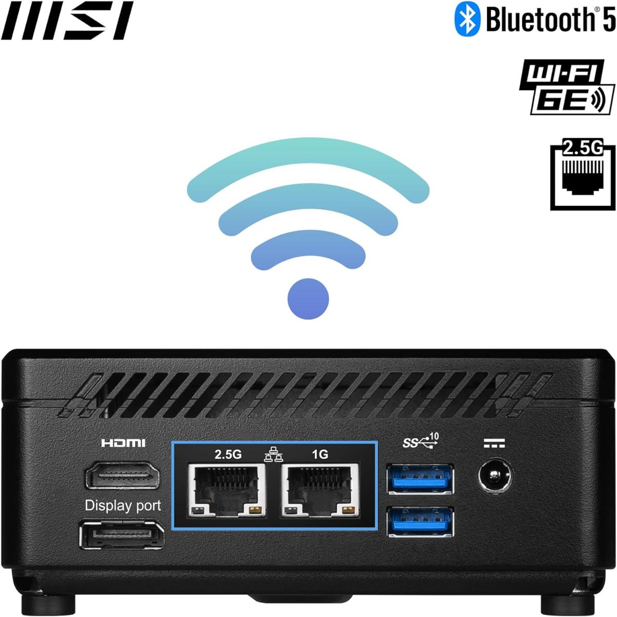 MSI NVMe SATA PCIe laptop for portable computing