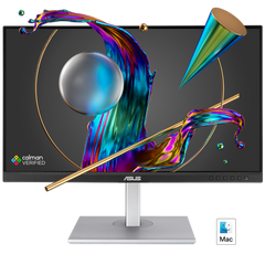 ASUS ProArt PA279CV 27” 4K HDR IPS 100% sRGB/Rec Calman Verified Eye Care Tilt Pivot Swivel Height Adjustable w/ USB C 65W & Speakers