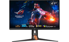 Asus Rog Swift Pg27aqn 27" Fast Ips 360hz Hdr600 2k 1ms G Sync Eye Care Nvidia® Reflex Analyzer Vesa Wall Mountable