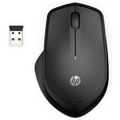 Hp Wireless Silent 280m Mouse Ergonomic Right Handed Design, 18 Month Battery Life, And 2.4ghz Reliable Conneion Works For Computers And Laptops Far Quieter Clicks Than Most Mice,black