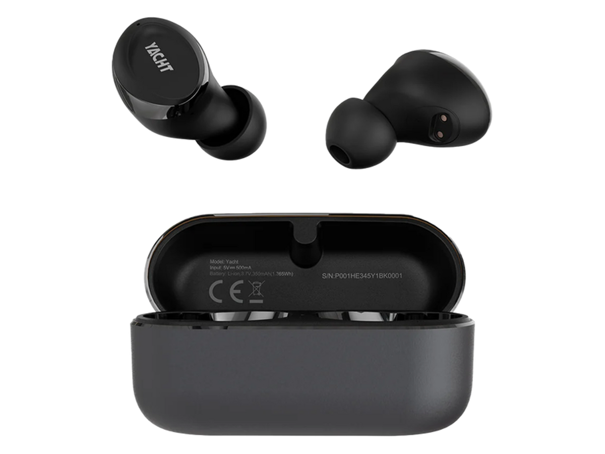 Hifuture Earbuds, 15hours Play time, Noise Cancelling, Black - YACHT