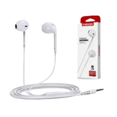 King Leen Headset Earphone, Wired, White - i1911