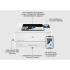 HP Pro 4003n USB 2.0 printer for office printing