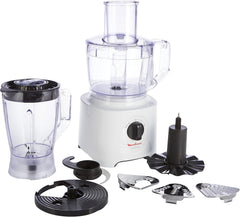 Moulinex Easy Force Food Processor, 25Functions, 800Watts, White - FP247127