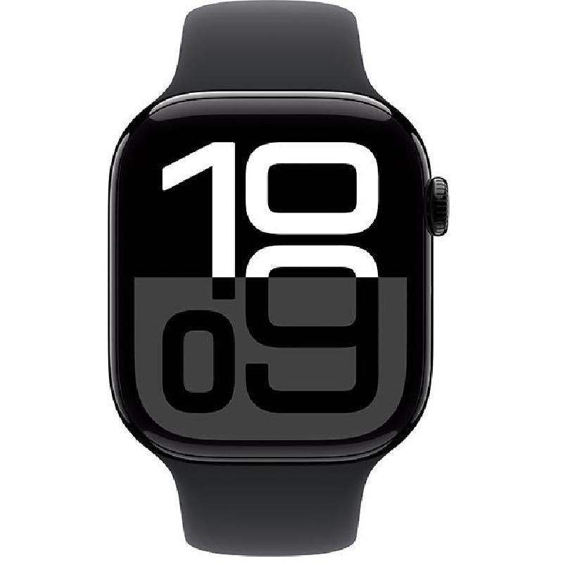 Apple Watch Series 10 GPS 46Mm, Jet Black Aluminium Case with Black Sport Band, (Demo Unit) - 3N496Z/A/2