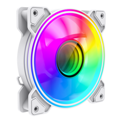 GAMEMAX Dual Ring Infinity WHITE FAN ARGB