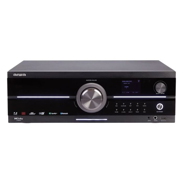 Aiwa AVR-7210 7.2 Channel Audio Video Receiver built-in amplifier.