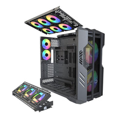 Cooler Master HAF 700 Full Tower PC Gaming Case - Black
