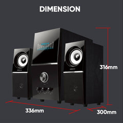 SONICEAR BLUETOOTH V5.0 SPEAKER EVO 5 PRO BLACK