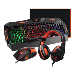 MEETION 4 IN 1 GAMING KIT C500 (KEYBOARD+MOUSE+HEADSET+PAD)