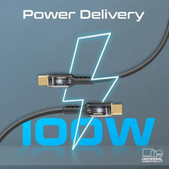 Promate Lucidline-CC120. Black, Data Sync & Charge Cable