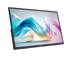 MSI PRO MP165 E6 15.6" FHD IPS Portable Monitor – USB-C, HDMI 2.0b, Built-in Speakers, Black