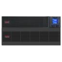 APC Easy UPS On-Line, 6kVA/6kW, Rackmount 5U, 230V, Hard wire 3-wire(P+N+E) outlet, Intelligent Card Slot, LCD, Extended Runtime, W/ rail kit