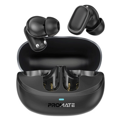 Promate Lush-Pro High-Definition TWS Earbuds with Intellitouch - Black
