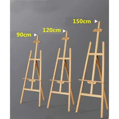 Wooden Easel, Canvas Display Stand 150cm
