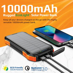 Promate Solartank-10PDQi, Solar Power Bank