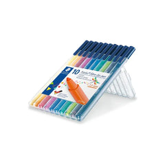 Staedtler Triplus Colour Fibre-Tip Pens Pack of 10
