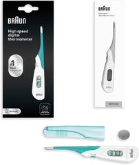 Braun Thermometer, Readings as Fast as 10 Seconds, White - PRT 1000