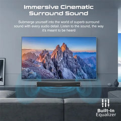 Promate CastBar-60W, SoundBar with Built-in Subwoofer