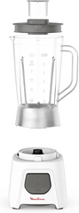 Moulinex Blender Blendeo, 1.5Lit, 450Watts, White - LM2B2126
