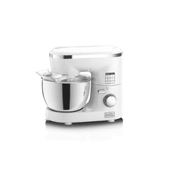 Black & Decker Stand Mixer, 4Lit, 1000Watts, White / Steel - SM1000-B5
