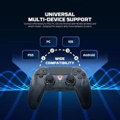 Fantech NOVA II D WGP16D Controller Hall Effect (PS5) NEW, gamepad