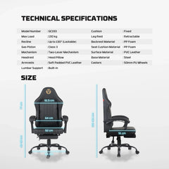 Fantech GC193 gaming chairs for electronics hardware