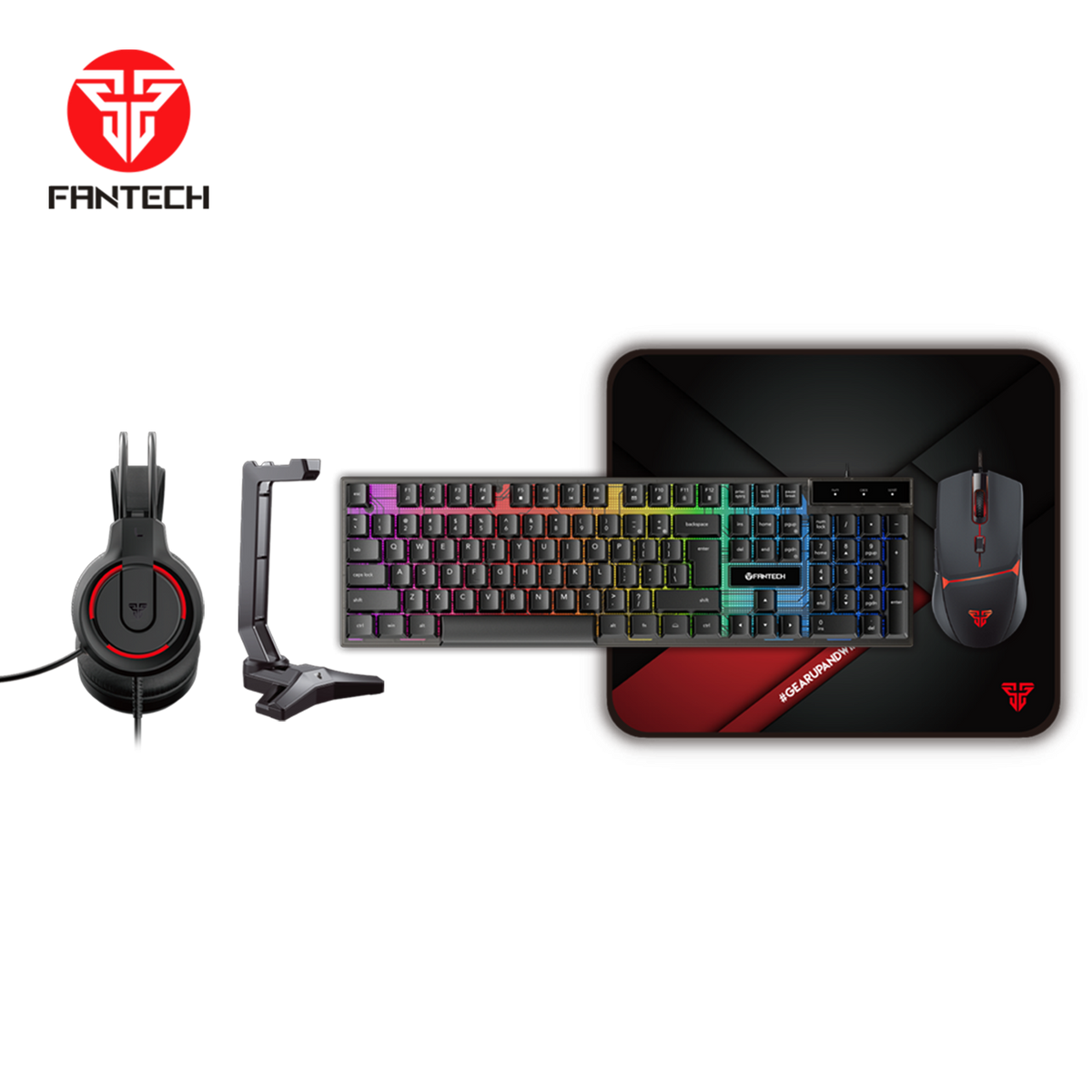 FANTECH P51 Power Bundle Gaming Keyboard and Mouse