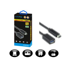 Haing Hi T303 Tpc Usb C Otg To Usb A Female Cable Usb3.1 10gbps – 1m