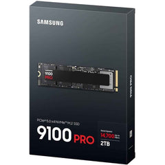Samsung 9100 Pro 2tb Internal Ssd , Pcie 5.0 X4, Nvme 2.0, Up To 14,800 Ssd Designed For Professionals And Gamers, Compatible With Pc And Playstation 5