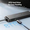 Vention 5‑in‑1 USB 3.0 Hub – 4× USB 3.0 Expansion, 5Gbps Fast Sync, Over‑Voltage Protection, Compact Travel Design