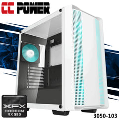 CC Power 3050-103 Gaming PC 14Gen Intel Core i3 4-Cores w/ Nvidia RTX 3050 6GB GDDR6 & Advance Air Cooler