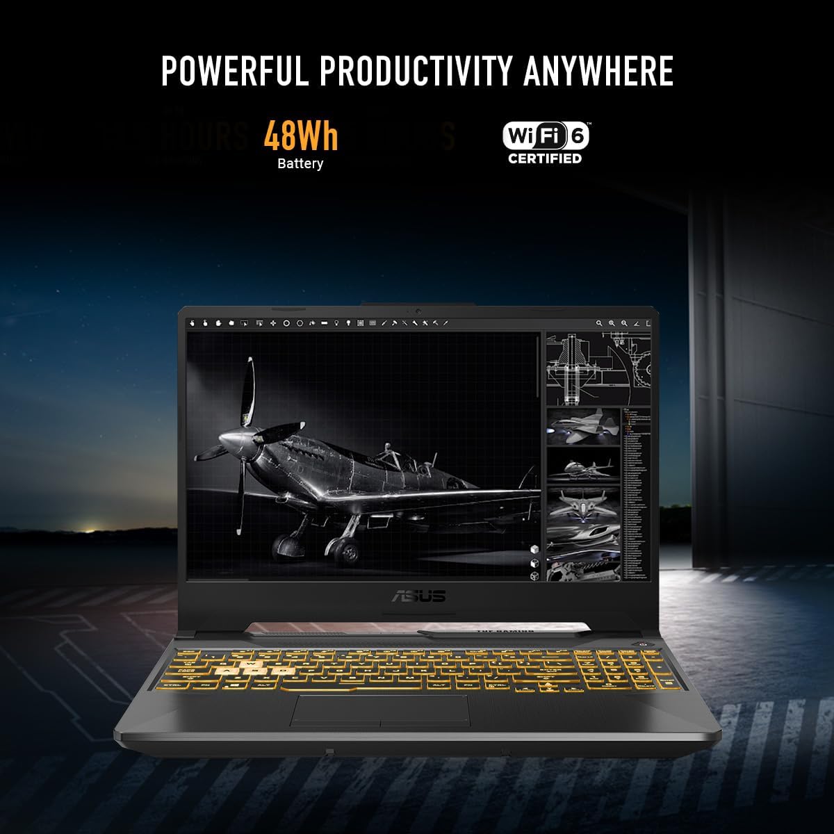 ASUS NVMe PCIe laptop for portable computing