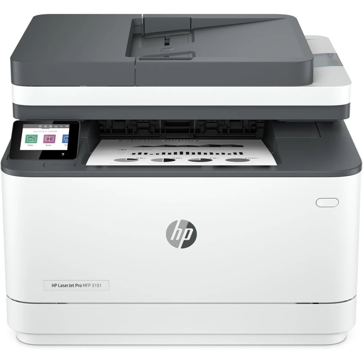 HP LaserJet Pro MFP 3103fdw Mono Laser Multifunction 4-In-One Printer Wireelss , Duplex & Auto Feeder - White