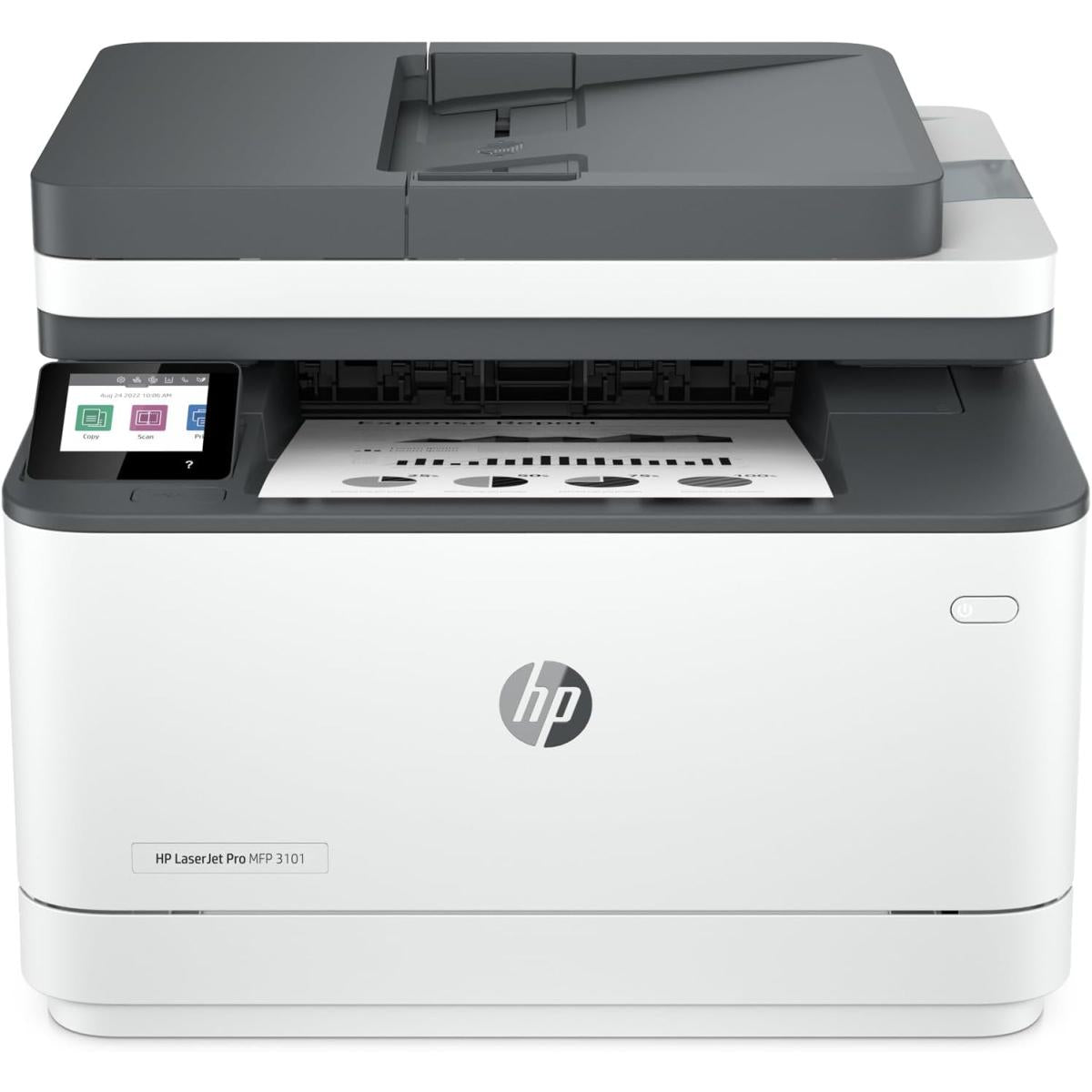 HP LaserJet Pro MFP 3103fdw Mono Laser Multifunction 4-In-One Printer Wireelss , Duplex & Auto Feeder - White HP LaserJet Pro MFP 3103fdw Mono Laser Multifunction 4-In-One Printer Wireelss , Duplex & Auto Feeder - White