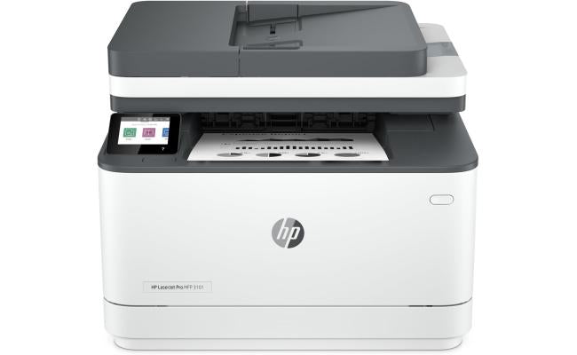 HP LaserJet Pro MFP 3103fdw Mono Laser Multifunction 4-In-One Printer Wireelss , Duplex & Auto Feeder - White HP LaserJet Pro MFP 3103fdw Mono Laser Multifunction 4-In-One Printer Wireelss , Duplex & Auto Feeder - White