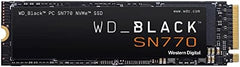 1TB SN770 NVMe Internal Gaming SSD Solid State Drive - Gen4 PCIe, M.2 2280, Up to 5,150 MB/s - WDS100T3X0E - [Previous Generation]
