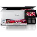 Epson EcoTank L8160 3 in 1 A4 Photo Printer, with 6 Color Claria ET Ink, Up to 16ppm Print Speed, 5760x1440 DPI Resolution, Double-sided Printing, Wi-Fi, Ethernet & AirPrint, USB Host, White | L8160