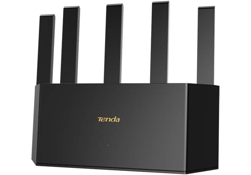 Tenda TE6L Pro – BE5100 Dual‑Band Wi‑Fi 7 Router, 5011Mbps, Dual‑Core CPU, 2.5G WAN/LAN Port, 5× High‑Gain Antennas, Multi‑Link Operation, WiFi+ Mesh, WPA3, VPN