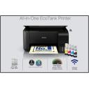 Epson Ecotank L3252 Wi-Fi All-in-One (Print, Scan, Copy) Ink Tank Wireless Color LED Printers up to 4,500 pages black & 7,500 pages colour (Black)