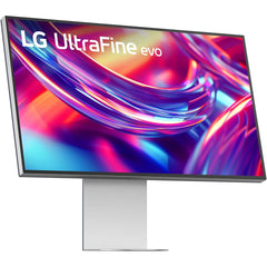 LG 32U990A-S 32" Ultrafine 6K Nano IPS Black Thunderbolt 5 Professional Display HDR 600, Speakers, HDMI 2.1, DisplayPort 2.1, USB-C, Tilt/Height/Pivot Stand, Silver- Ultrafine Monitor