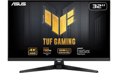 Asus Tuf 32" Vg32uqa1a 4k Uhd 160hz 1ms Hdr 400 120% Srgb Hdmi 2.1 Support 120hz On Ps5 & Xbox Freesync Premium W/ Speakers