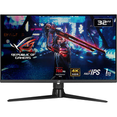 ASUS XG32UQ ROG Strix 32” 4K Fast IPS HDMI 2.1 DSC 160Hz 1ms HDR600 G-SYNC Compatible & FreeSync Premium Pro Variable Overdrive