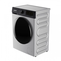 Samix Front Load Washing Machine A+++, 12KG, 1400RPM, Silver - SNK-WM12KGS