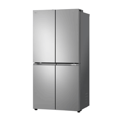 LG Side by Side (Four Door) Refrigerator A+, 594Lit, Gross Cap, Silver - GCB-244DFPL.APYPELF