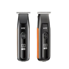 HTC Hair Clipper Shaver with A Digital, 4Attachment, Black - AT-508